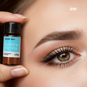 Glance Henna mini Castanho Claro 1,5g - Rare Way - imagem alternativa