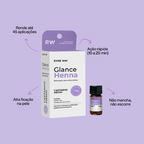 Glance Henna Mini Castanho Médio 1,5g - Rare Way