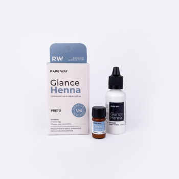 Glance Henna mini Preto 1,5g - Rare Way - imagem alternativa