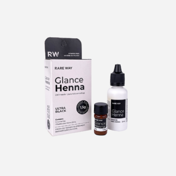 Glance Henna mini Ultra Black 1,5g - Rare Way - imagem alternativa