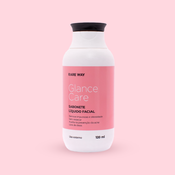 Sabonete Facial Glance Care 120 ml - Rare Way