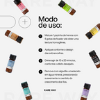 Henna para Sobrancelhas Glance Castanho Claro 3,5g - Rare Way