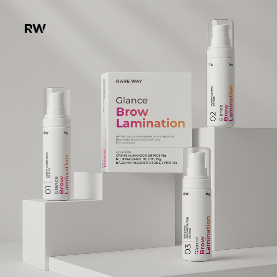 Kit Glance Brow Lamination - Rare Way - imagem alternativa