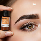 Kit Henna para Sobrancelhas Glance Castanho Escuro e Ultra Black 3,5g Rare Way
