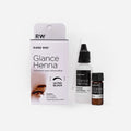 Kit Henna para Sobrancelhas Glance Castanho Escuro e Ultra Black 3,5g Rare Way