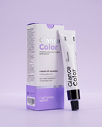 Glance Color Castanho Médio Coloração Para Sobrancelhas Barba e Pelos
