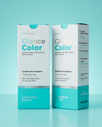 Glance Color Coloração para sobrancelhas Barba e Pelos Castanho Claro