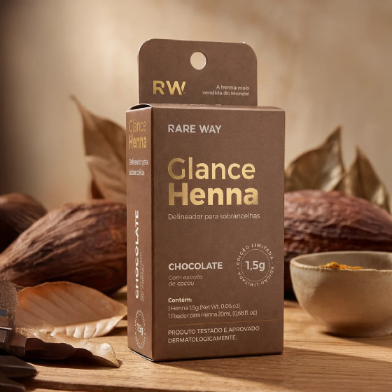Henna 8 Cores + Henna Chocolate