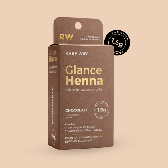 Henna 8 Cores + Henna Chocolate