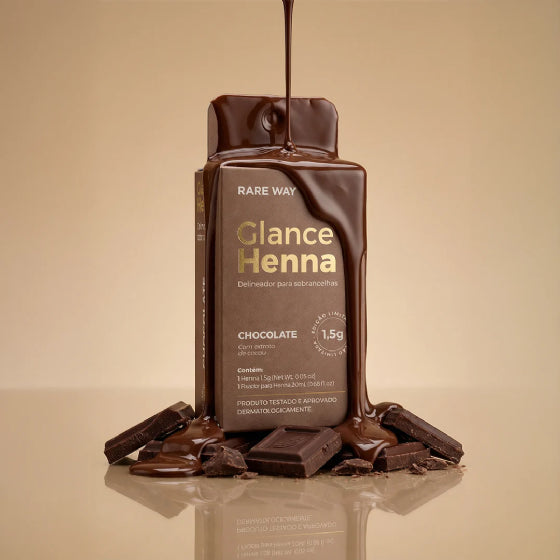 Henna 8 Cores + Henna Chocolate