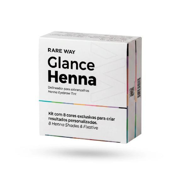 Henna 8 Cores + Henna Chocolate