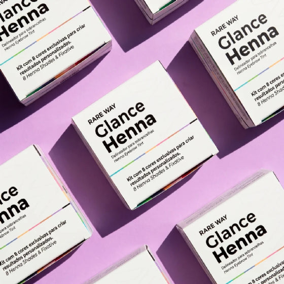 Henna 8 Cores + Henna Chocolate
