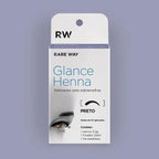 Glance Henna mini Preto 1,5g - Rare Way - foto principal