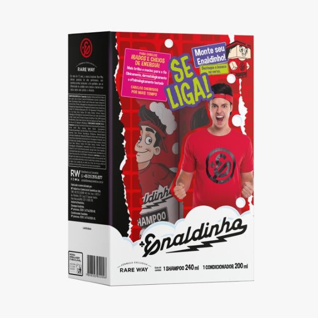 Kit Shampoo e Condicionador Enaldinho - Rare Way - foto principal