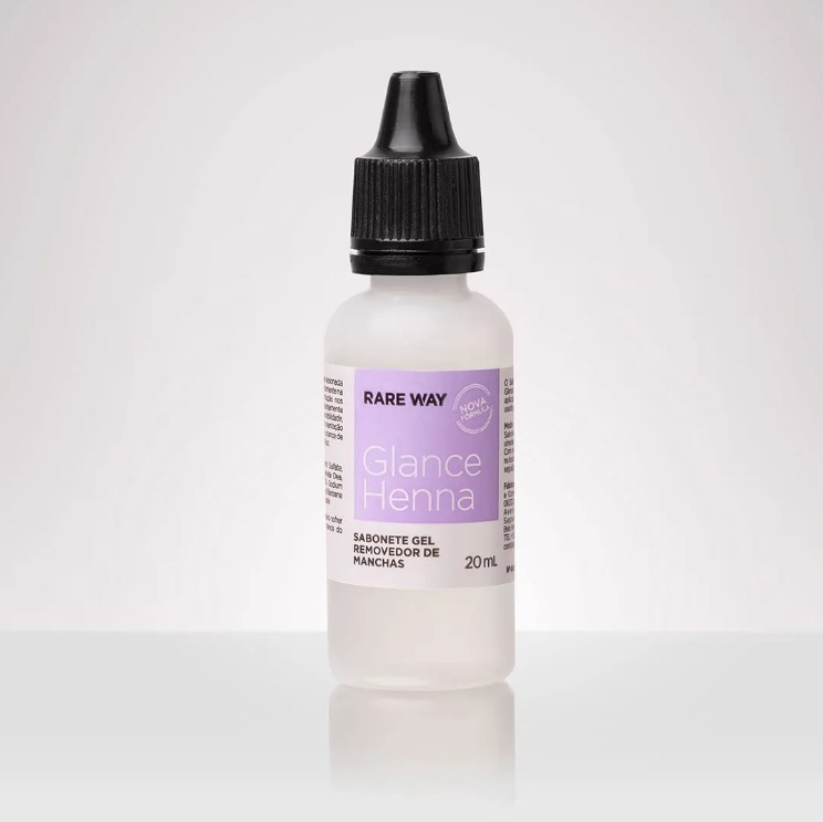 Removedor Em Gel Glance Henna 20 ml - Rare way