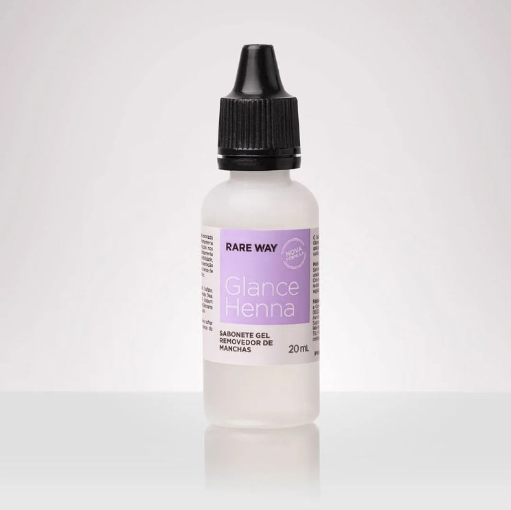 Removedor Em Gel Glance Henna 20 ml - Rare Way - imagem alternativa