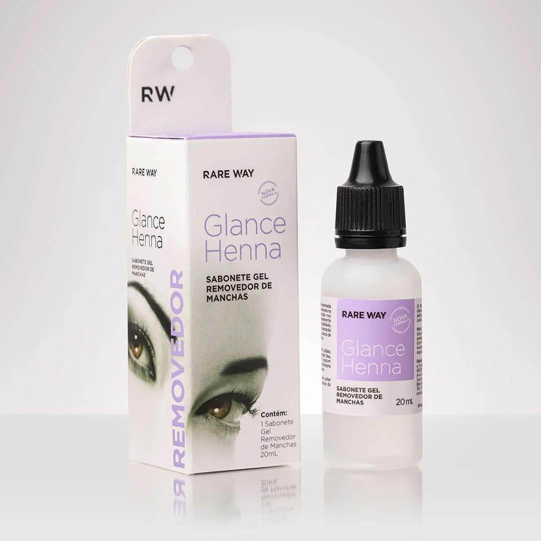 Removedor Em Gel Glance Henna 20 ml - Rare Way - foto principal