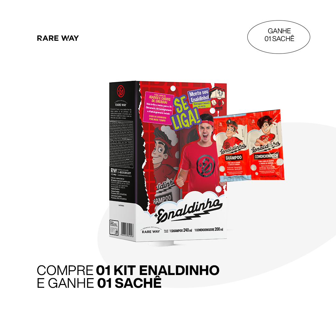 Kit Enaldinho + brinde sache